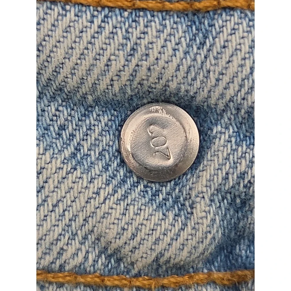 Vintage 90s Levi's 550 Jeans | Orange Tab‎ Light Wash | Relaxed Tapered | 34x34